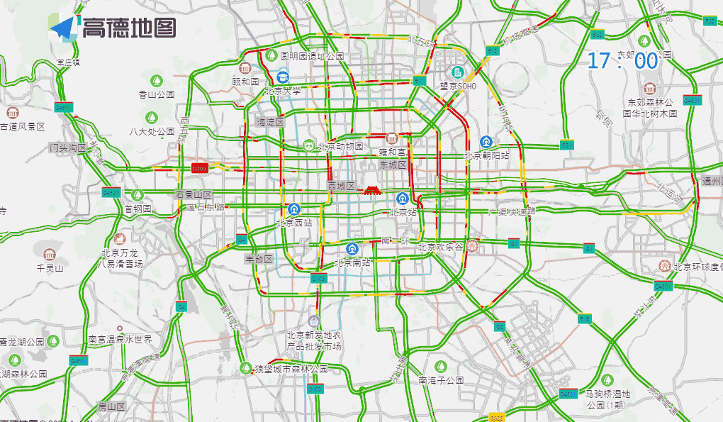 出行提示_周末大型活動(dòng)交通預(yù)測(cè)_工作日早晚高峰交通壓力
