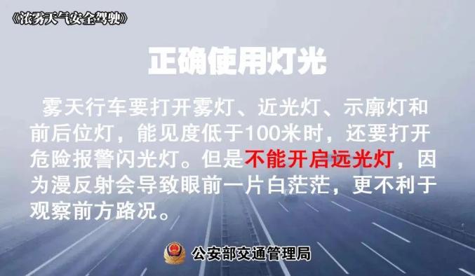 大霧天氣出行注意事項(xiàng)_出行提示_霧天安全行車小貼士
