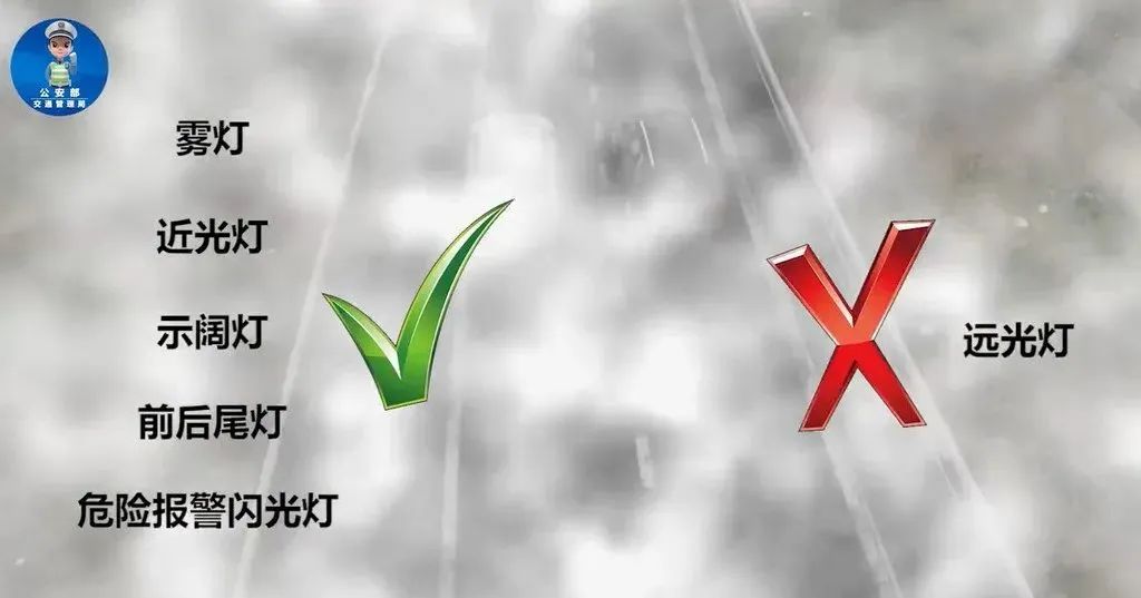 出行提示_團(tuán)霧天氣行車注意事項(xiàng)_高速公路團(tuán)霧安全駕駛