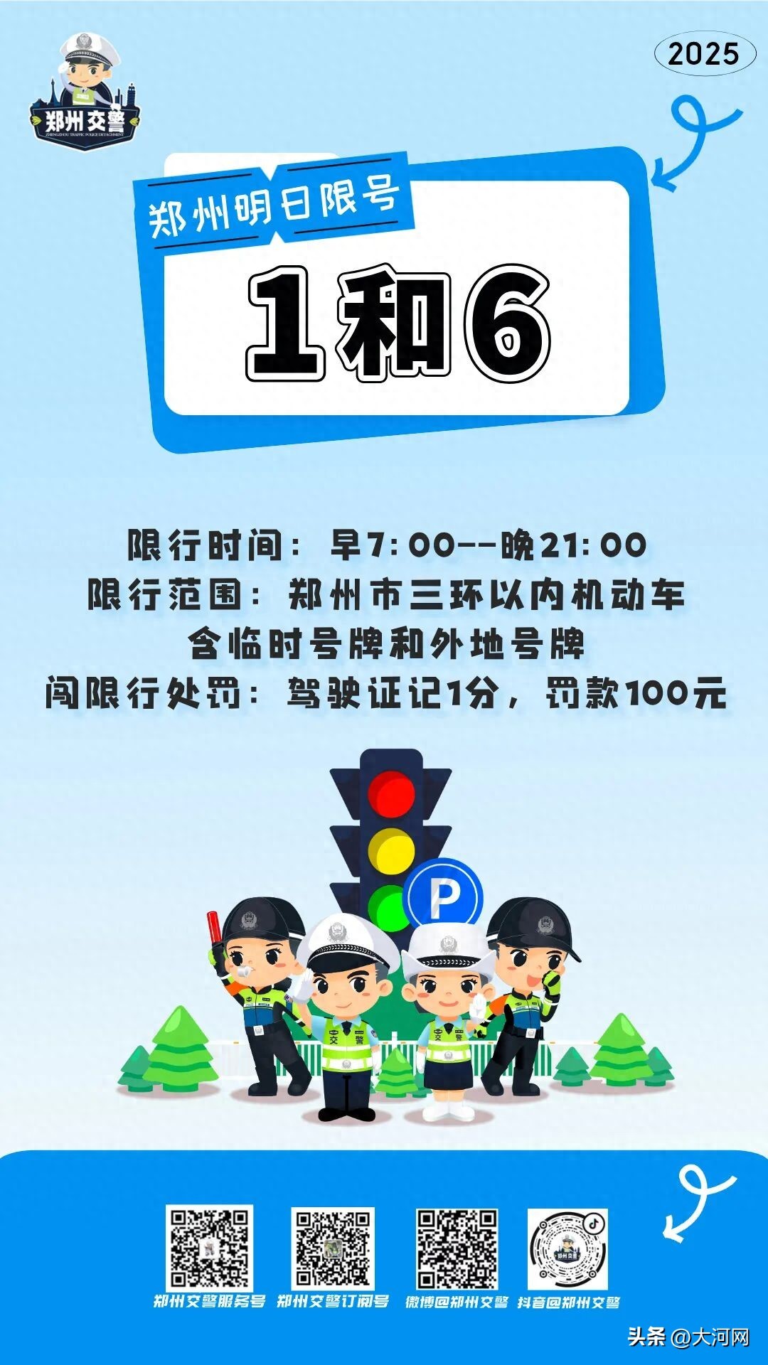 限行_鄭州寒潮大風(fēng)降溫天氣路況_鄭州市限行尾號1和6處罰